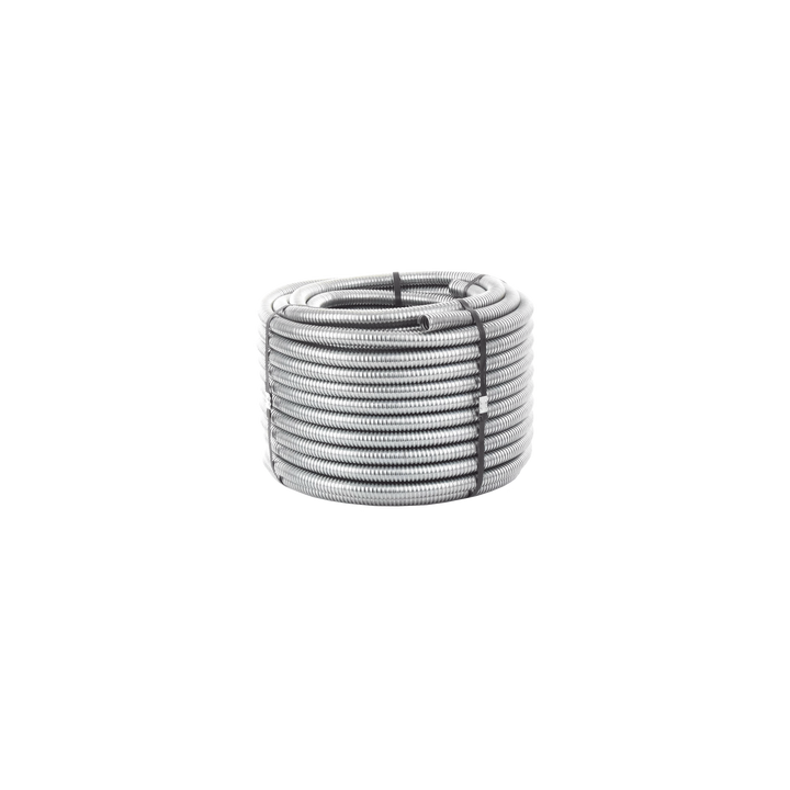 Tubo Flexible tipo Liquidtight de 1" (25 mm). Acero + PVC. Rollo de 30 Metros.