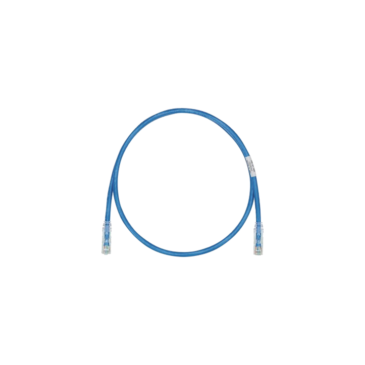 Cable de Parcheo TX6, UTP Cat6, 24 AWG, CM, Color Azul, 8 Metros (26.25 Pies)