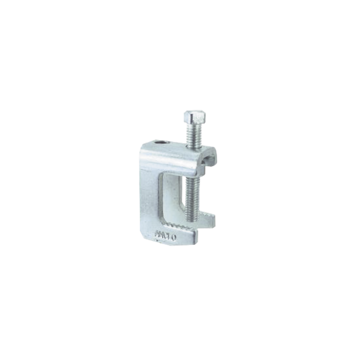 Mordaza Acero Fija barras de 3/4", para varilla roscada de 1/4".
