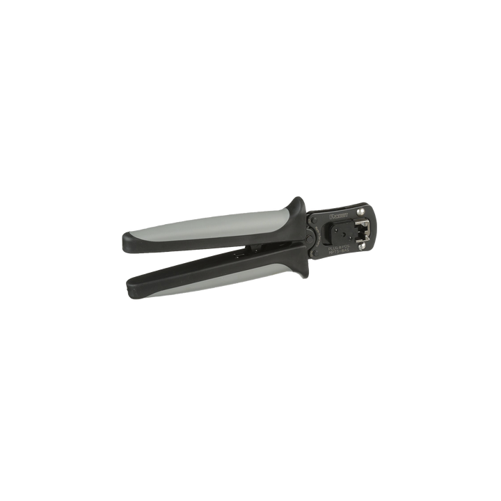 Pinzas Ponchadoras Para Plugs Modulares RJ45, Cat5e, Cat6 y Cat6A, Color Negro