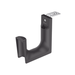 Sujetador STRONGHOLD tipo J (J-Hook), Con Soporte para Montaje en Techo, Para 180 Cables Cat6, Nylon 6.6, Color Negro,