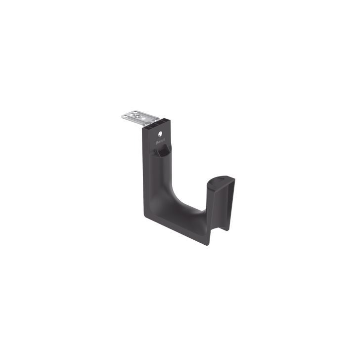 Sujetador STRONGHOLD tipo J (J-Hook), Con Soporte para Montaje en Techo, Para 180 Cables Cat6, Nylon 6.6, Color Negro,