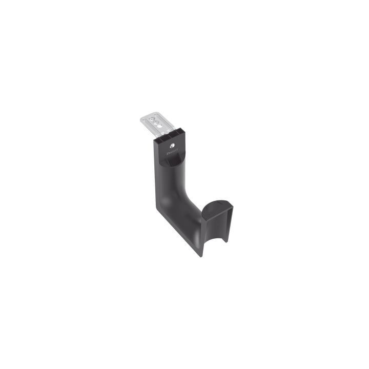 Sujetador STRONGHOLD tipo J (J-Hook), Con Soporte para Montaje en Techo, Para 180 Cables Cat6, Nylon 6.6, Color Negro,