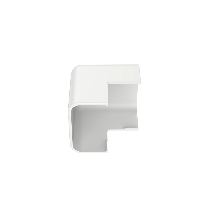Esquinero exterior, para uso con canaleta LD10, material ABS, Color Blanco