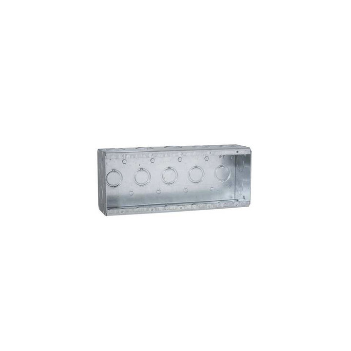 Caja Multigang de 5 Gang / Profundidad 2 1/2" / 19 Entradas 1/2"-3/4".