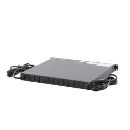 PDU Monitoreable de Transferencia Automática ATS (Fuente Redundante), Con 10 Salidas 5-15R, Enchufes de Entrada NEMA