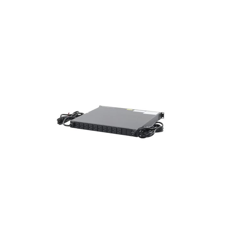 PDU Monitoreable de Transferencia Automática ATS (Fuente Redundante), Con 10 Salidas 5-15R, Enchufes de Entrada NEMA