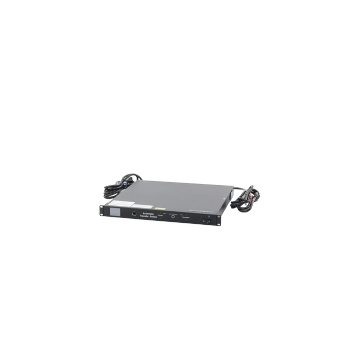 PDU Monitoreable de Transferencia Automática ATS (Fuente Redundante), Con 10 Salidas 5-15R, Enchufes de Entrada NEMA
