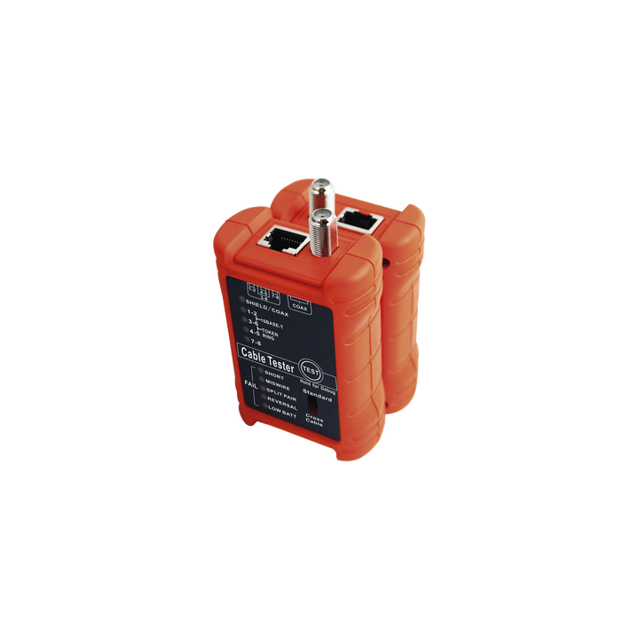 Tester Profesional para Mapeo de Cables de Red/Coaxiales