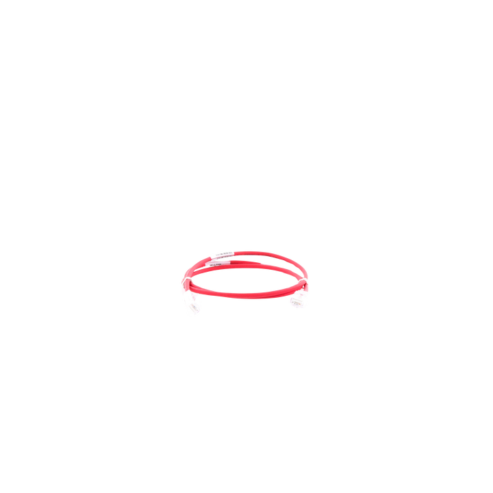 Cable de Parcheo TX6, UTP Cat6, Diámetro Reducido (28AWG), Color Rojo, 0.91 Metros (3 Pies)