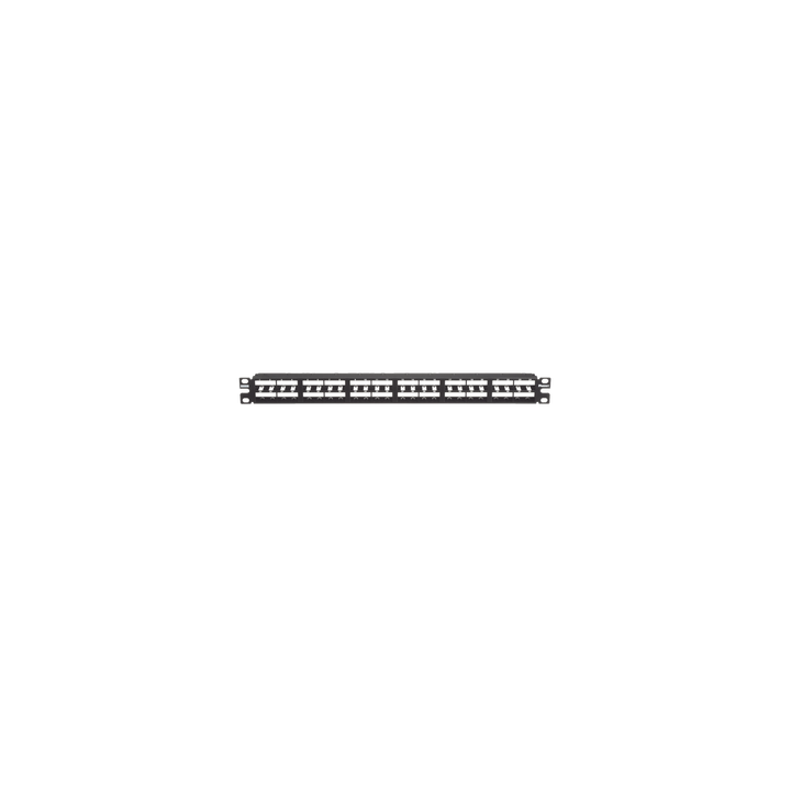 Panel de Parcheo Modular Mini-Com (Sin Conectores), Plano, Sin Blindaje, Alta Densidad, Identificación Pre-Impresa, de