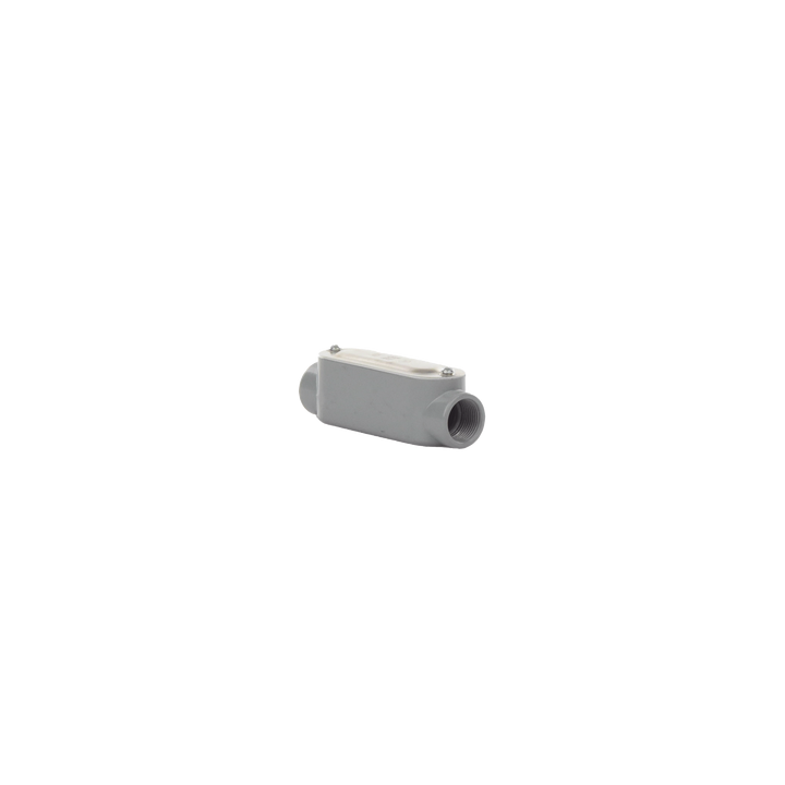 Caja Condulet tipo C de 3/4" (19.05 mm) Incluye tapa y tornillos.