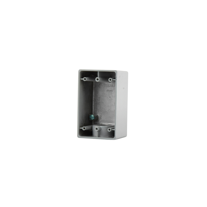 Caja Condulet FS de 1" (25.4 mm) con una boca a prueba de intemperie.