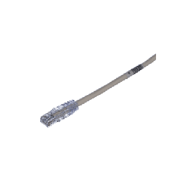 Cable de Parcheo TX6, UTP Cat6, 24 AWG, CM Color Blanco Mate, 0.61 Metros (2 Pies)