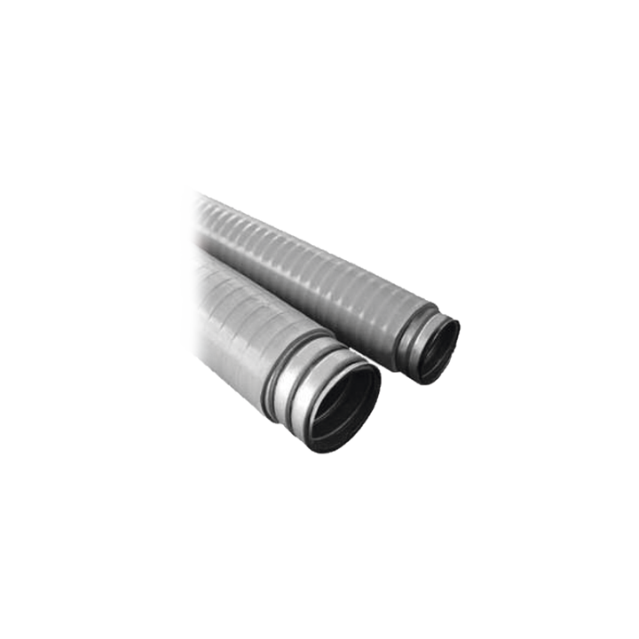 Tubo Flexible tipo Liquidtight de 1/2" (13 mm). Acero + PVC. Rollo de 50 Metros.