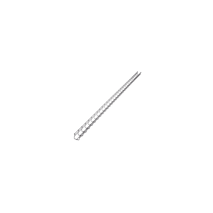 Charola Tipo Malla 54/50 mm, Acabado Electro Zinc, Hasta 43 Cables Cat6, Tramo de 3 Metros