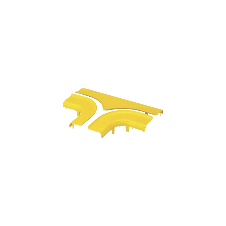 Tapa Opcional para Accesorio en T Horizontal FRT4X4YL, Color Amarillo