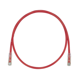 Cable de Parcheo TX6, UTP Cat6, 24 AWG, CM, Color Rojo, 4.57 Metros (15 Pies)