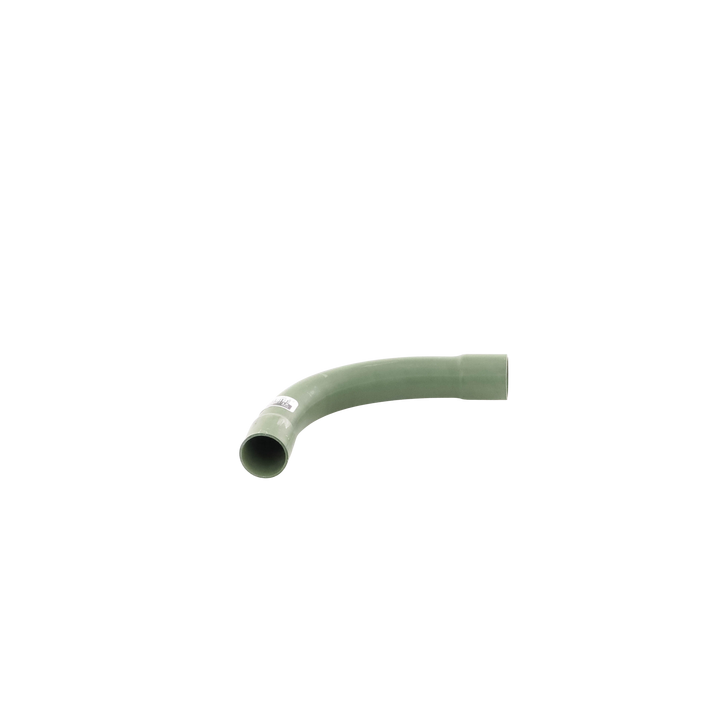 Curva/Codo de PVC Conduit pesado de 1/2" (13mm).