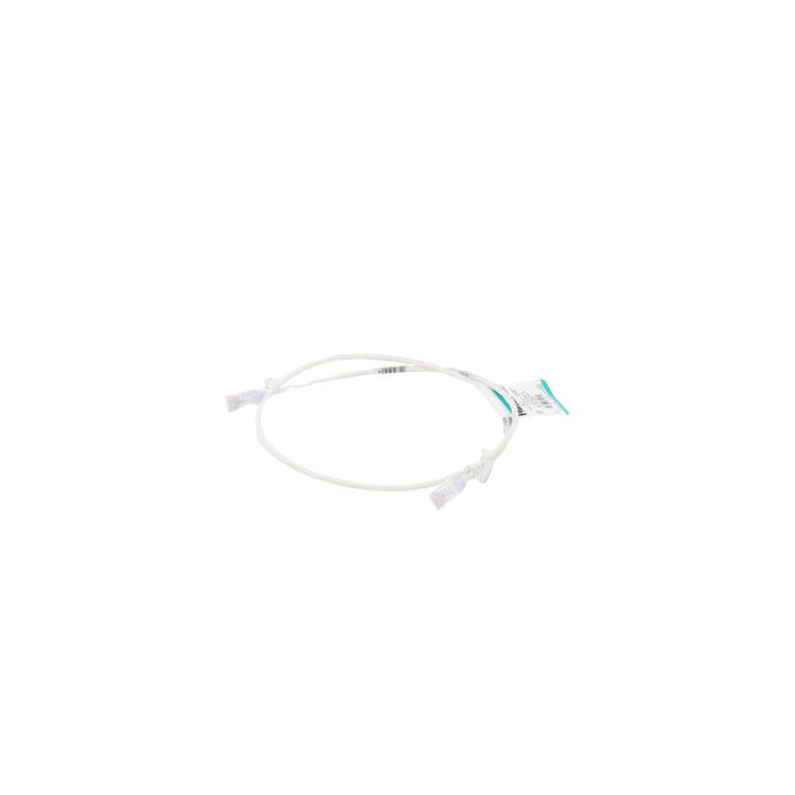 Cable de Parcheo TX6, UTP Cat6, Diámetro Reducido (28AWG), Color Blanco Mate, 0.91 Metros (3 Pies)