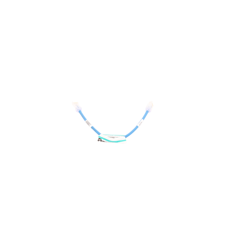 Cable de Parcheo UTP Cat6A, CM/LSZH, Diámetro Reducido (28AWG), Color Azul, 0.3 Metros (1 Pie)
