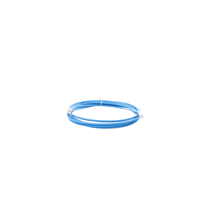 Patch Cord MC6 Modular Cat6 UTP, CM/LS0H, 3.05 Metros (10 Pies), Color Azul, Versión Bulk (Sin Empaque Individual)