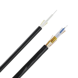 Cable de Fibra Óptica de 12 Hilos, Multimodo OM3 50/125 Optimizada, Interior/Exterior, Loose Tube 250um, No Conductiva