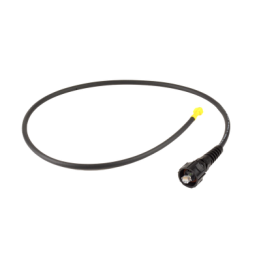 Patch Cord Industrial Ruggedized a Plug Modular, Cat6, de 0.91 Metros (3 Pies), Color Negro