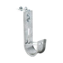 Soporte (Gancho) tipo J-Hook, hasta 28 cables Cat6, ideal para soportar cableado en los espacios de manipulación al