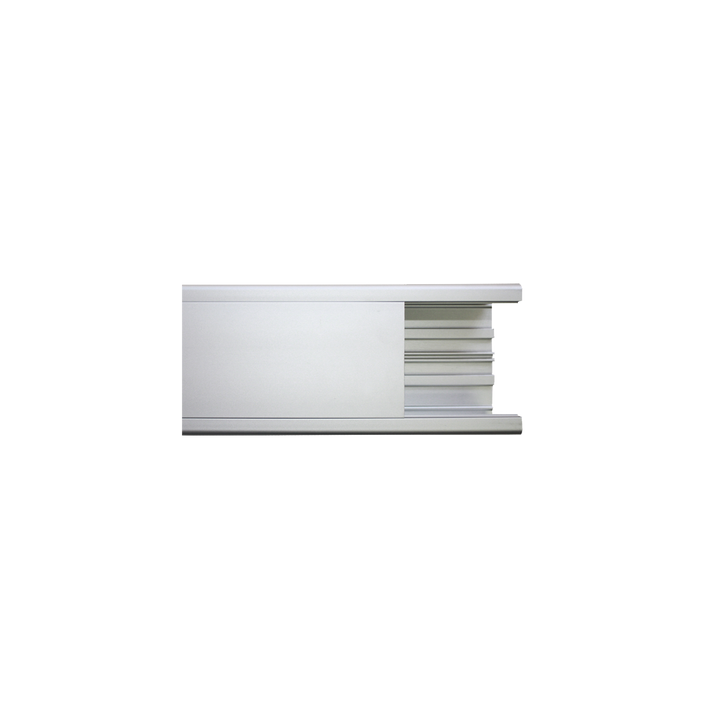 Canaleta de aluminio, 99 x 72 mm, tramo de 3m. (8101-80300)