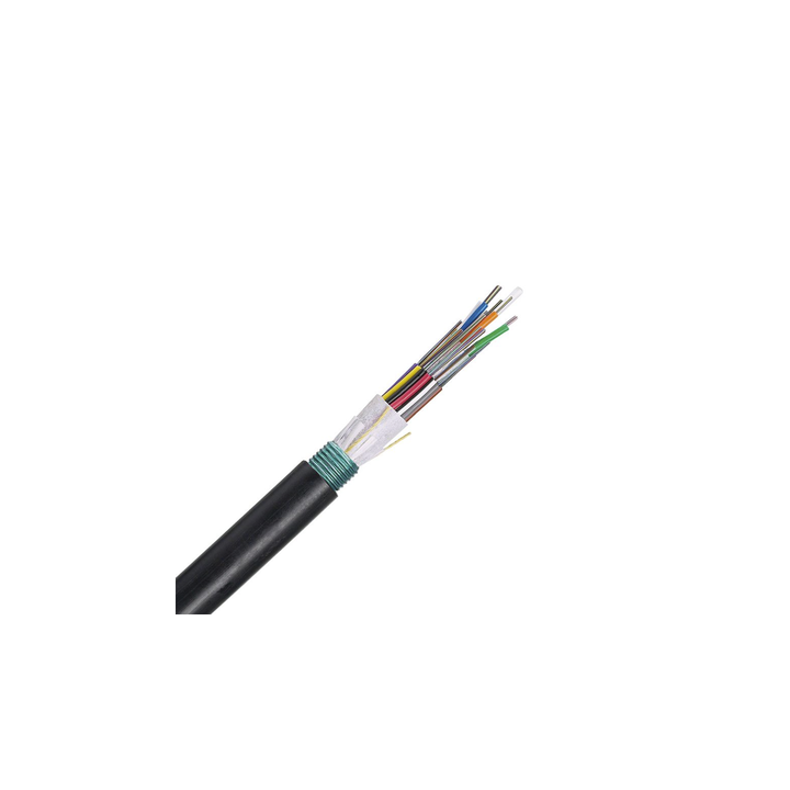Cable de Fibra Óptica 12 Hilos, OSP (Planta Externa), Armada, MDPE (Polietileno de Media Densidad), Multimodo OM4