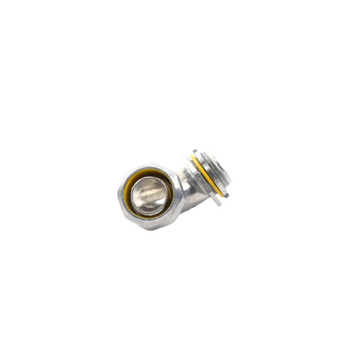 Conector Curvo para tubo tipo Liquidtight 1" (25 mm). Compatible con ANC-COT-100.
