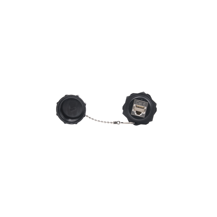 Acoplador Industrial RJ45-RJ45 Categoría 6 Blindado IP67 (Waterproof)
