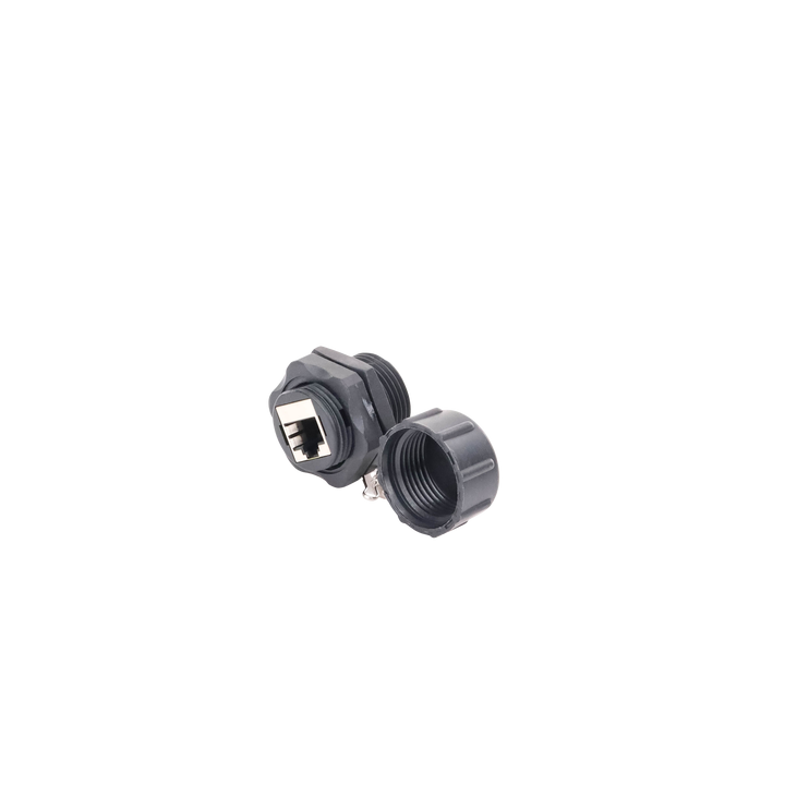Acoplador Industrial RJ45-RJ45 Categoría 6 Blindado IP67 (Waterproof)