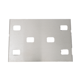 Cople para Uniones de Escalera de Aluminio / Plano / Peralte 3 1/4" / Incluye Tornilería