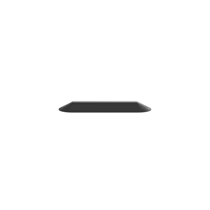 Tapa Final Para Canaleta de Piso AFR4BCBL6, Material PVC Rígido, Color Negro