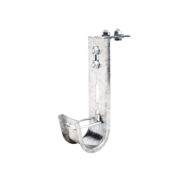 Soporte (Gancho) tipo J-Hook, hasta 14 cables Cat6, ideal para soportar cableado en los espacios de manipulación al