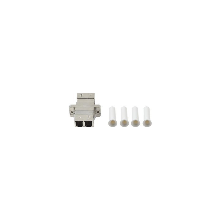 Módulo Acoplador de Fibra Óptica Duplex LC/PC a LC/PC Compatible con Fibra Multimodo