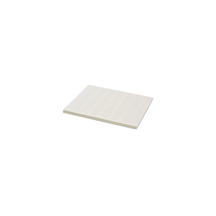 Paquete de Hojas con 2500 Etiquetas de Identificación Auto-Laminadas para Impresora Láser/Inyección de Tinta, para