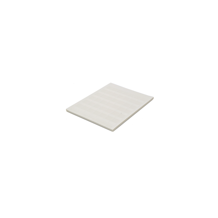 Paquete de Hojas con 2500 Etiquetas de Identificación Auto-Laminadas para Impresora Láser/Inyección de Tinta, para