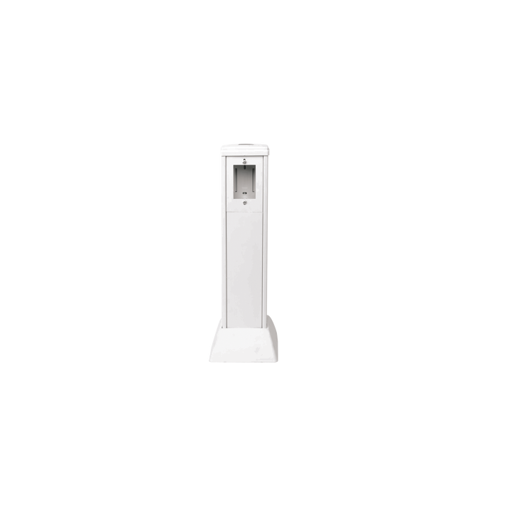 Mini Columna para Concentrar, Distribuir y Ordenar Cables de Energía Eléctrica o Puertos de Datos de