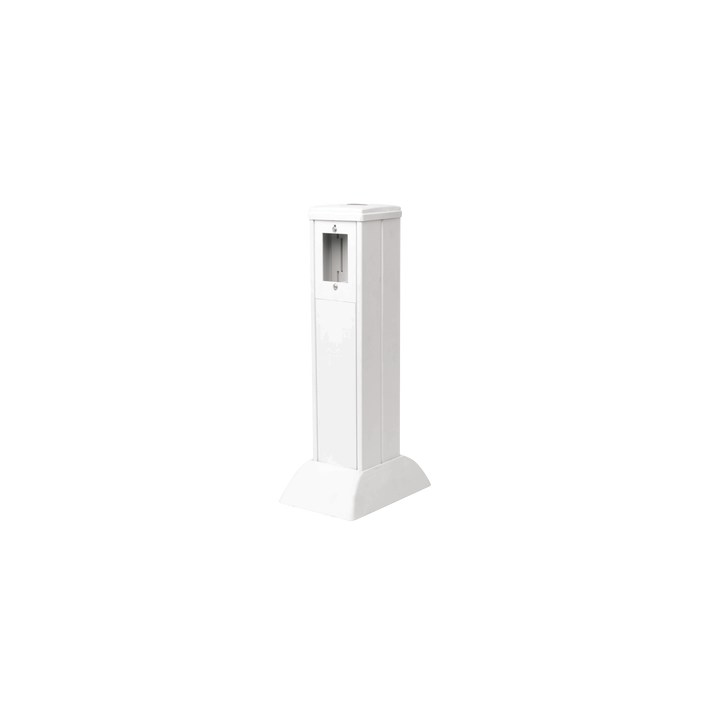 Mini Columna para Concentrar, Distribuir y Ordenar Cables de Energía Eléctrica o Puertos de Datos de