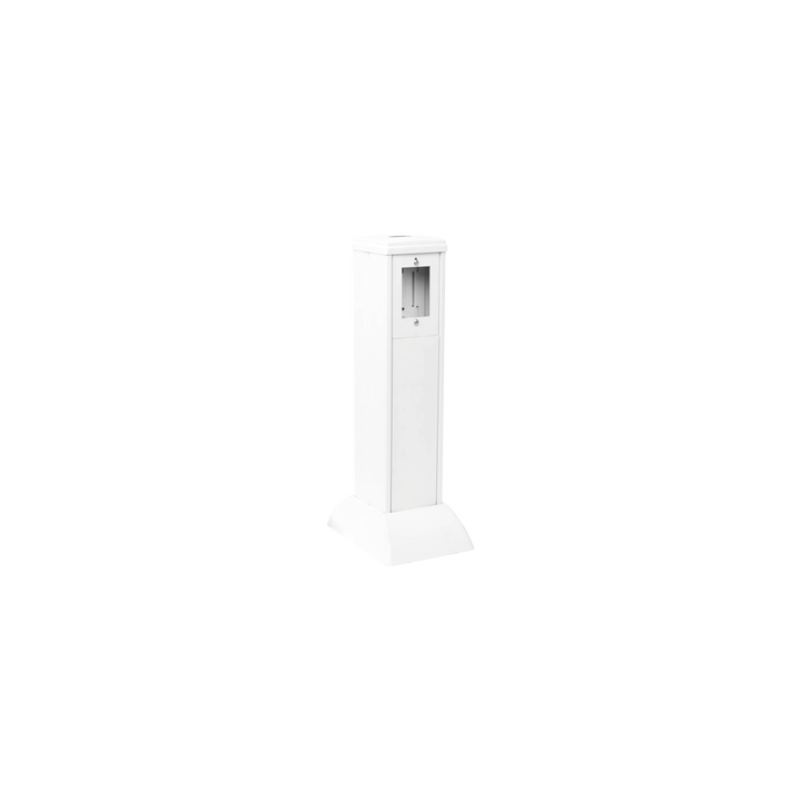 Mini Columna para Concentrar, Distribuir y Ordenar Cables de Energía Eléctrica o Puertos de Datos de