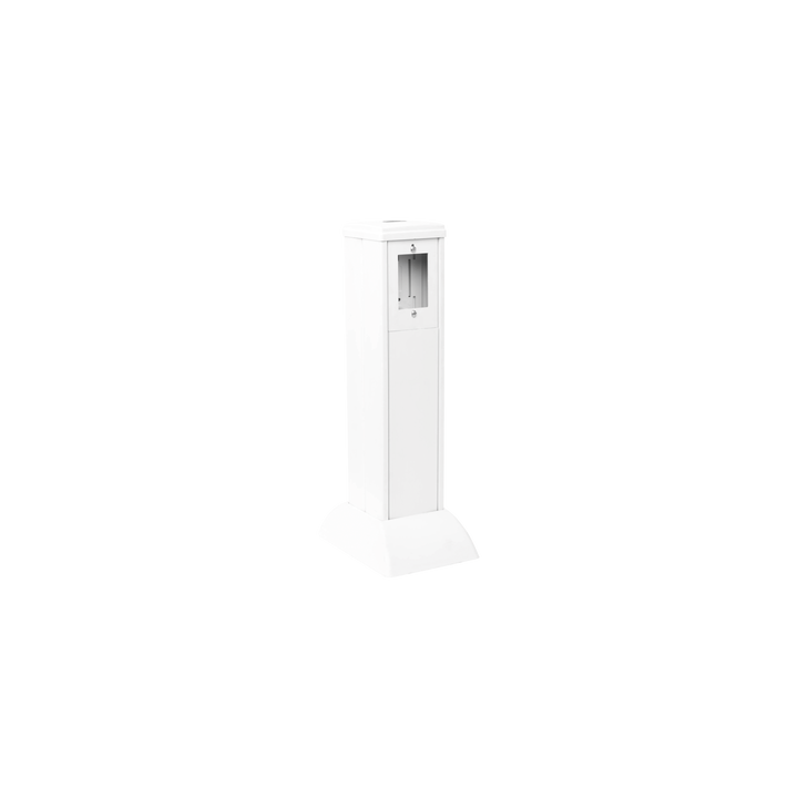 Mini Columna para Concentrar, Distribuir y Ordenar Cables de Energía Eléctrica o Puertos de Datos de