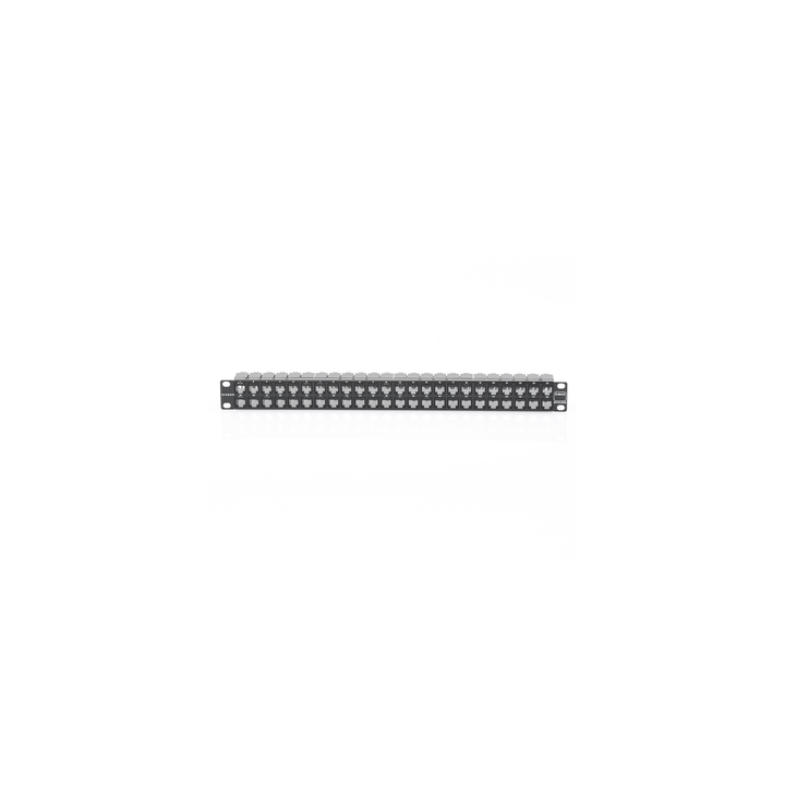 Patch Panel Z-Max de 48 Puertos, Blindado, Precargado con Jacks Categoría 6A, Plano, 1UR