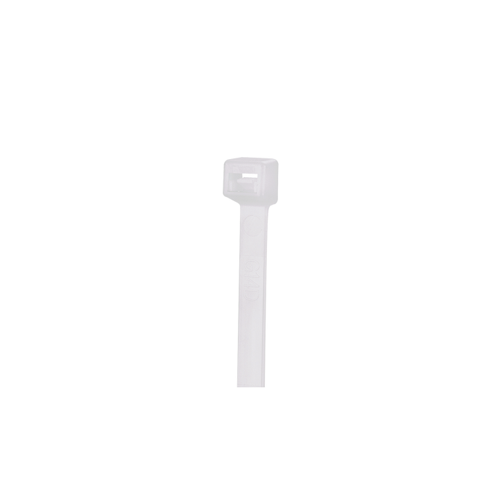 Cincho de Nylon 6.6 StrongHold™, 300mm largo x 3.6mm ancho, Color Natural, Plenum, Paquete de 100pz