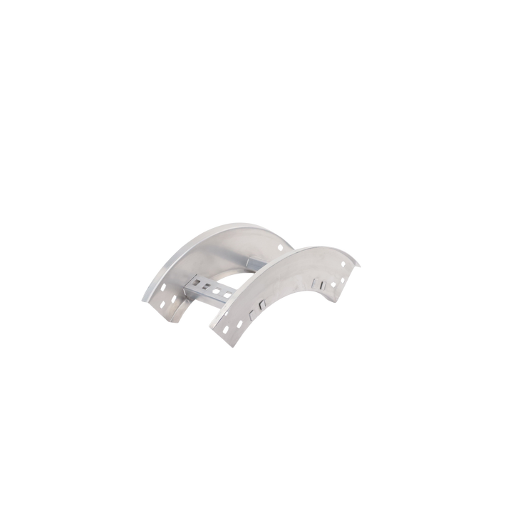Curva Vertical Exterior de Aluminio de 90° Perfil Z / Peralte 3 1/4" / Ancho 6" / Radio 8" / Incluye Tornillería