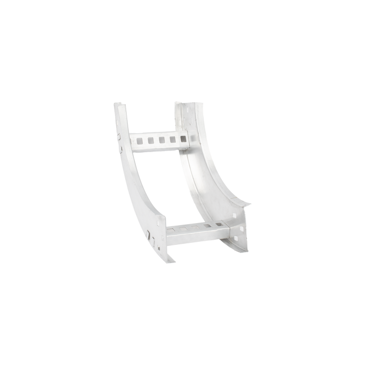 Curva Vertical Interior de Aluminio de 90° Perfil Z / Peralte 3 1/4" / Ancho 6" / Radio 8" / Incluye Tornillería