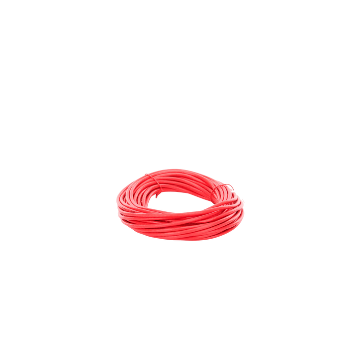 Cable de Parcheo Slim UTP Cat6A - 10 Metros (32.81 Pies) Rojo Diámetro Reducido (28 AWG)
