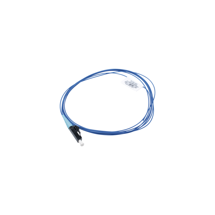 Pigtail de Fibra Óptica LC Simplex, Multimodo OM3 50/125, 900um, Color Aqua, 2 Metros (6.56 Pies)